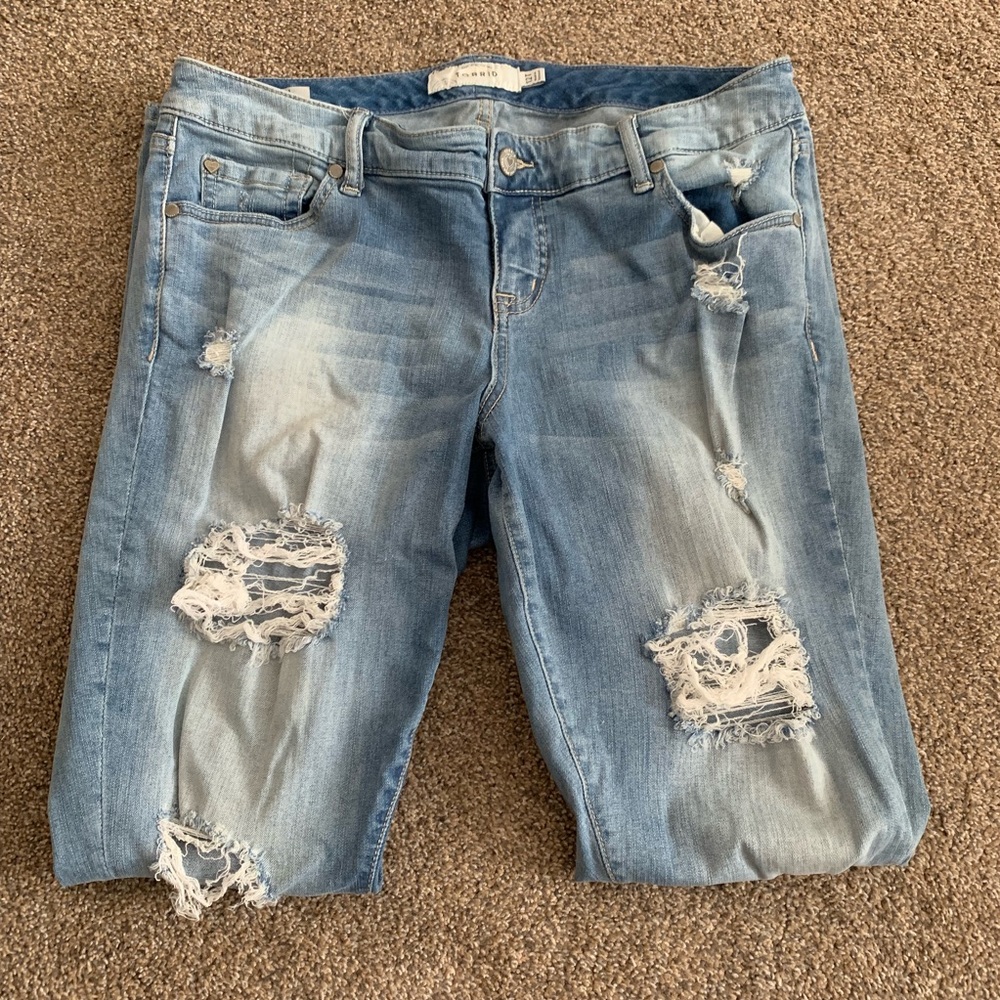 TORRID Boyfriend Jean 12 T